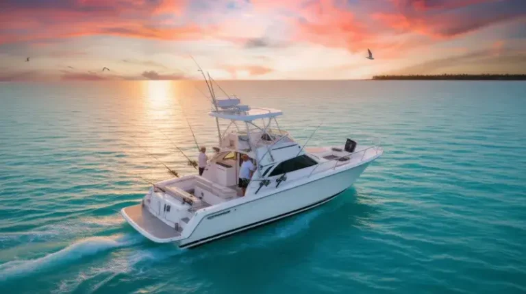 Fishing guides ThunderOnTheGulf charter boat on Gulf Coast waters with anglers